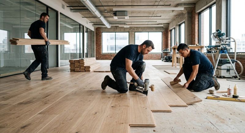 Commercial Hardwood Service in Boulder County, CO
