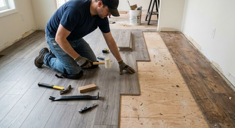 Laminate Floor Installation in Nederland, CO