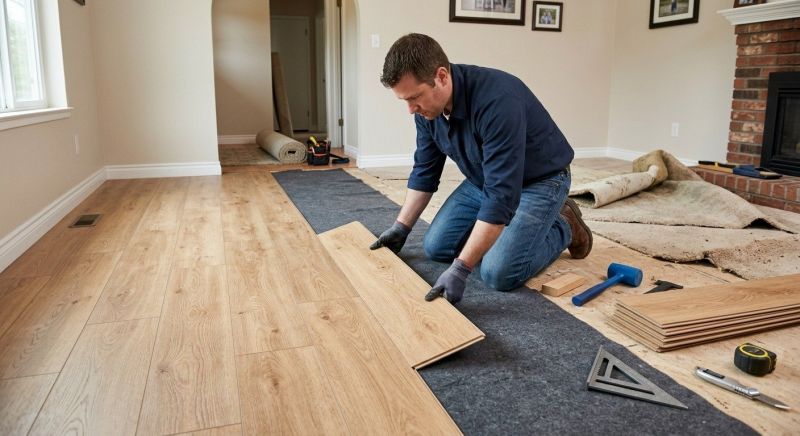Laminate Floor Remodeling in Arvada, CO