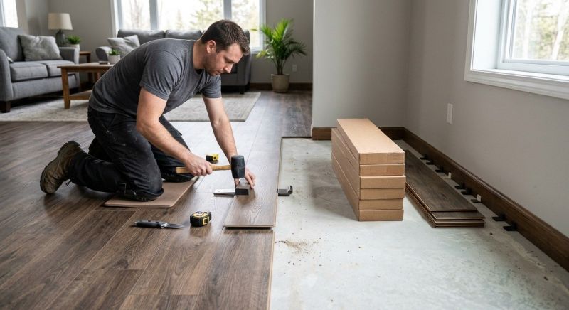 Luxury Vinyl Tile Installation in Conifer, CO