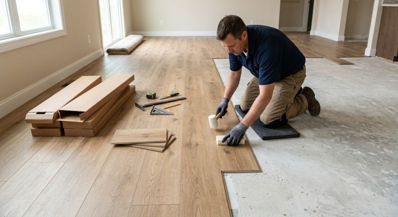 Lvt Flooring Installation in Nederland, CO