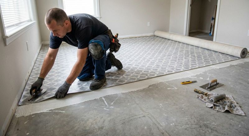 Sheet Flooring Installation in Golden, CO