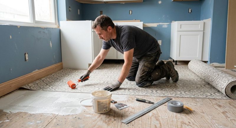 Sheet Flooring Installation in Jefferson County, CO