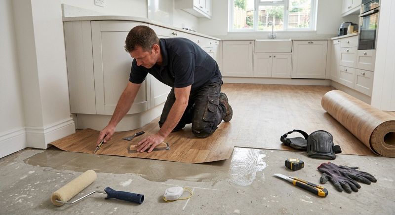 Sheet Linoleum Installation in Golden, CO