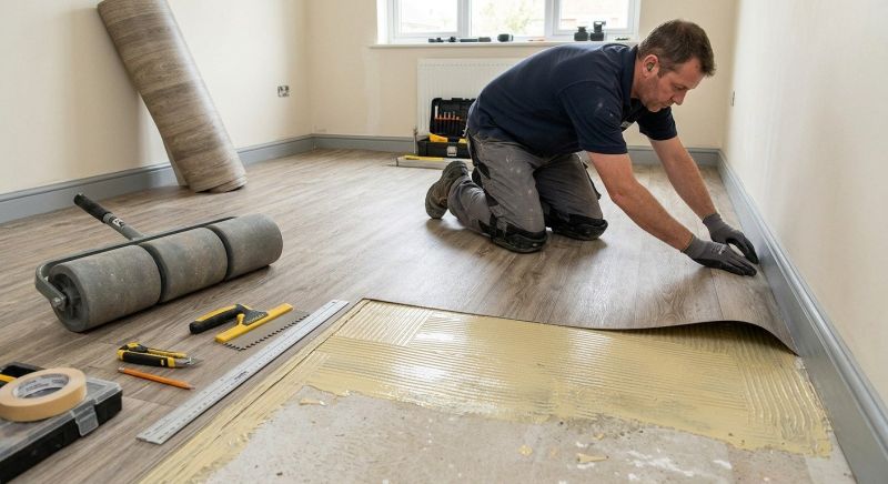 Sheet Vinyl Installation in Jamestown, CO