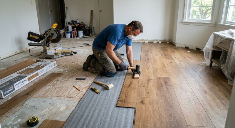 Vinyl Floor Remodeling in Arvada, CO