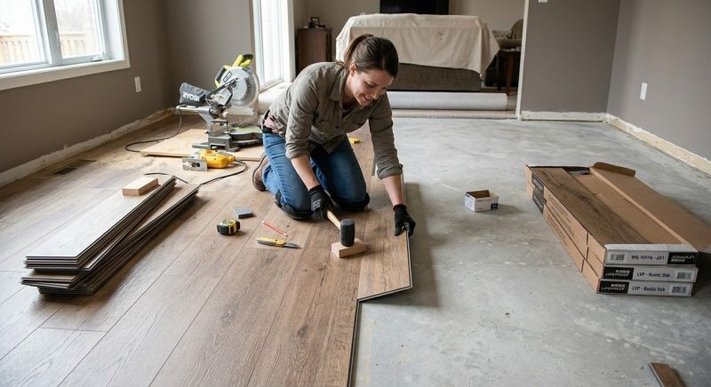 Vinyl Floor Remodeling in Arvada, CO