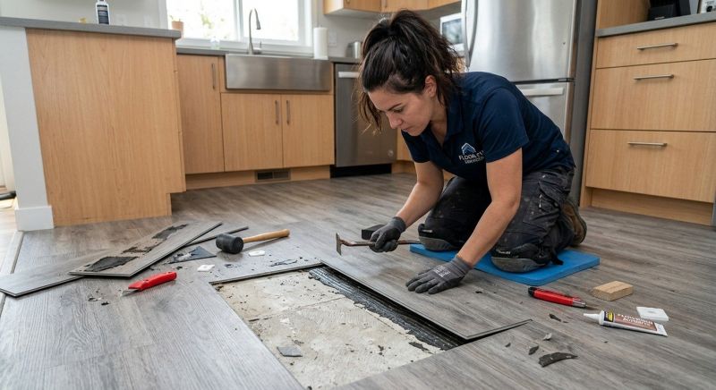 Vinyl Floor Repair in Adams County, CO