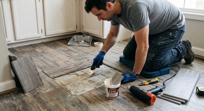 Vinyl Floor Repair in Boulder County, CO